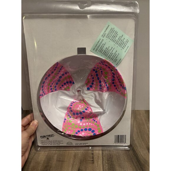 Vintage 1991 Inflatable Wobbly Ball Grand Toys Fun First - Picture 3 of 10